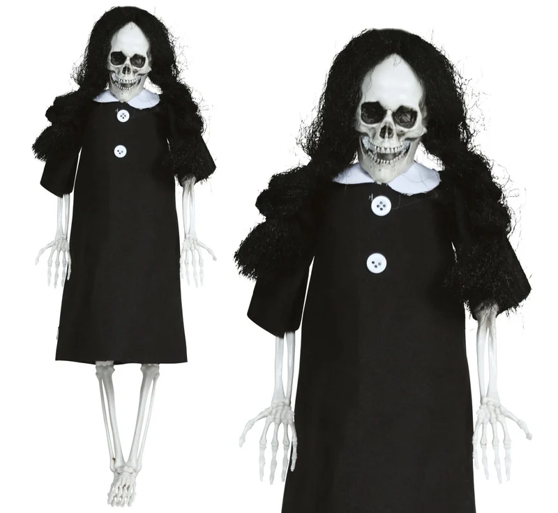Halloween-Skelett-Kleid, 40 cm