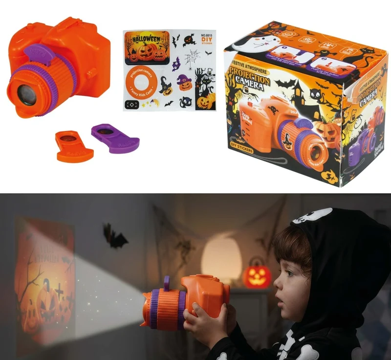 Halloween-LED-Projektorkamera, 10 cm