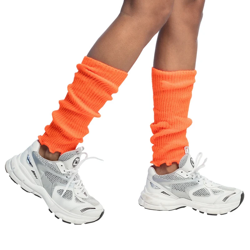 Oranje Beenwarmers | Neon Koningsdag Accessoire