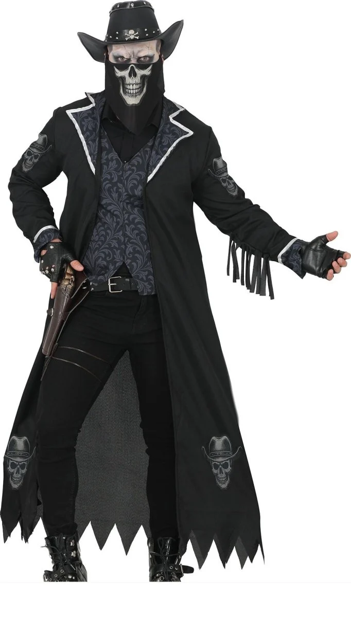 Halloween-Kostüm für Herren: Gothic-Cowboy