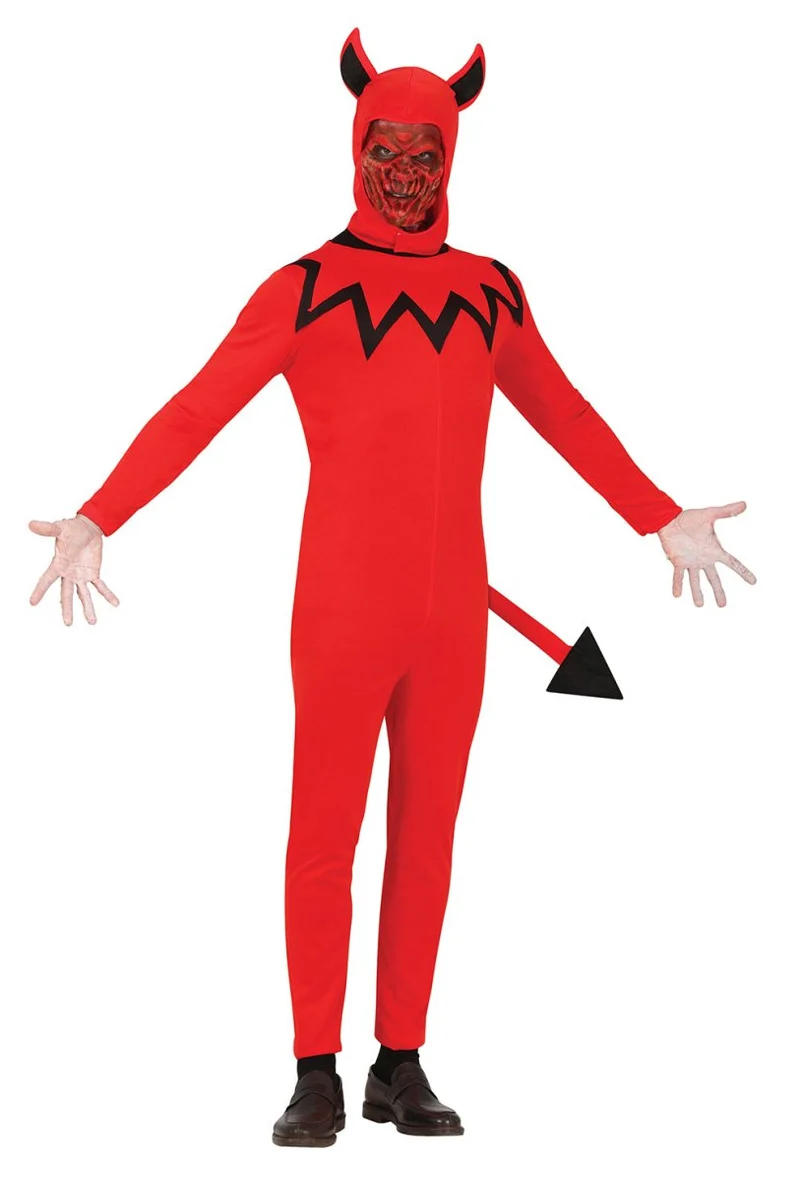 Halloween-Kostüm: Roter Dämon