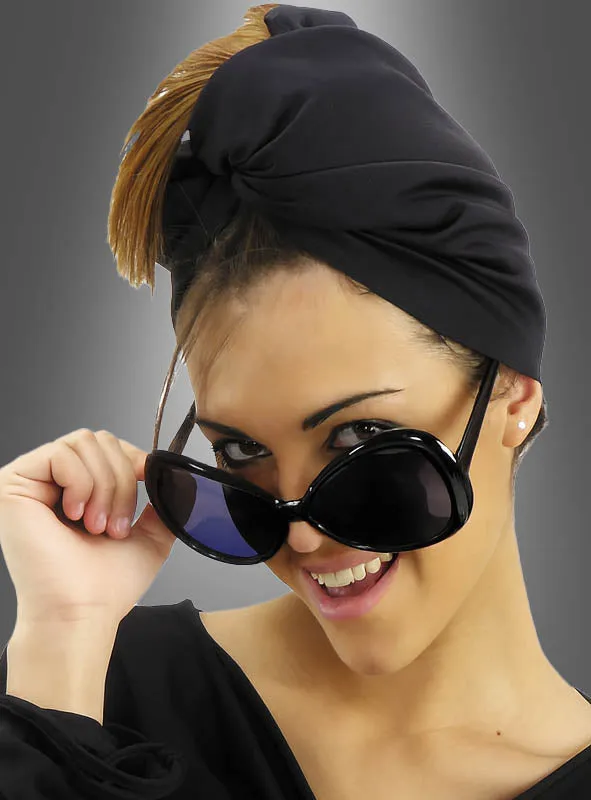 Brille Retro mit großen Gläsern