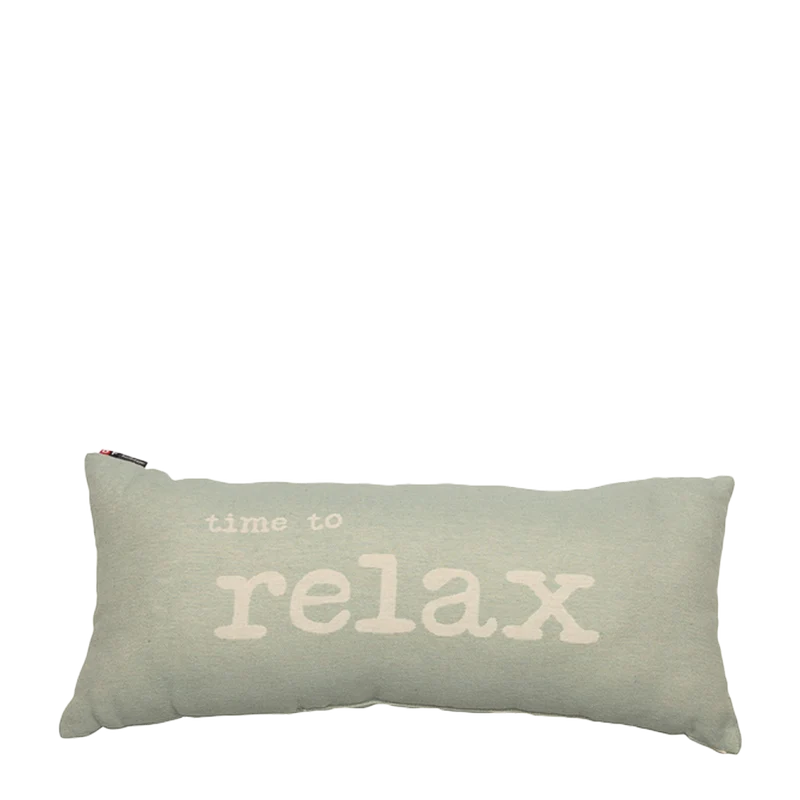 Nordic Kissen Time to relax salbeigrün 26 x 60 cm