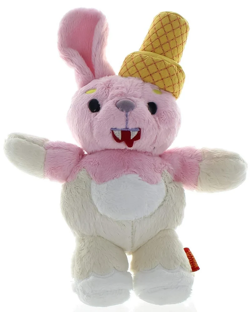 WhimWham 20cm Plüsch Bunny Ice Cream Cone Vampire
