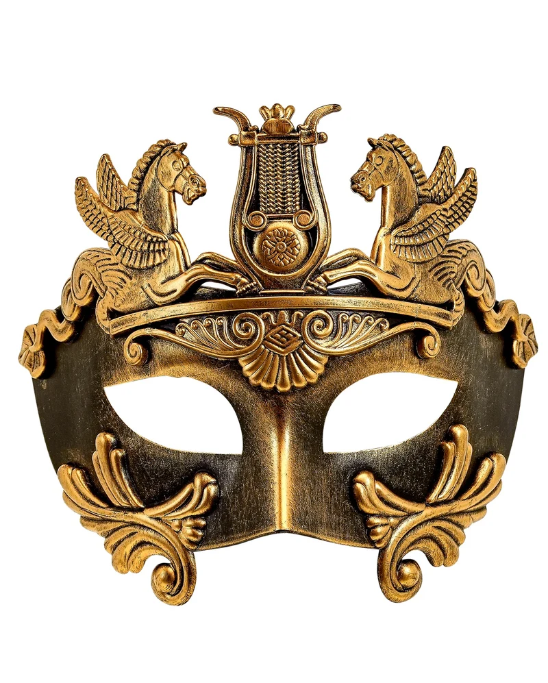 Römische Antik-Goldene Augenmaske