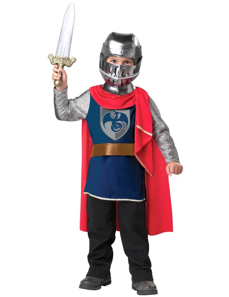 Tapferer Ritter Luxus-Kostüm für Kinder