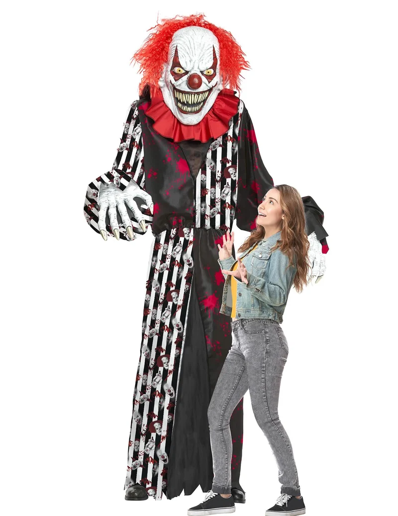 Déguisement clown terrifiant géant 2 en 1