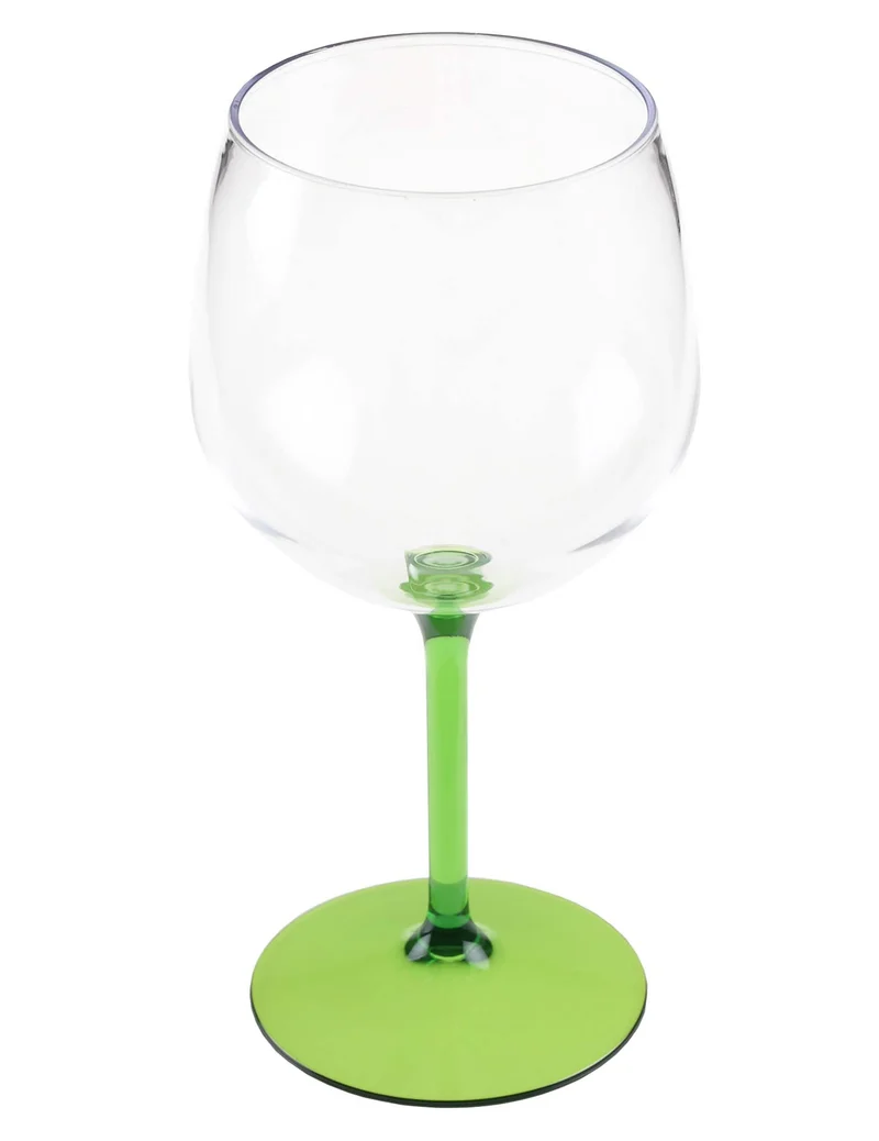 Cocktailglas Ballon-Stil Grün Kunststoff 582 ml