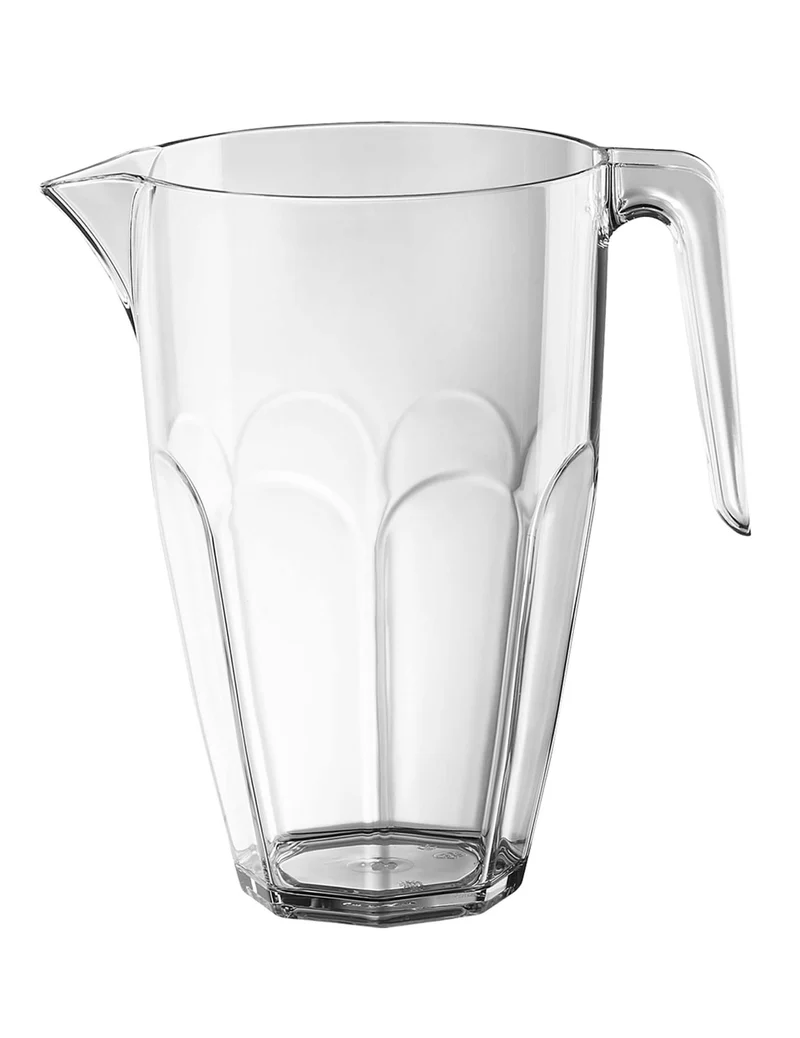 Kunststoff-Karaffe transparent 2,25 Liter fr Feste