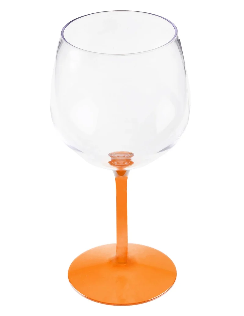 Kunststoff-Cocktailglas in Orange 58,2 cl - Ballonglas