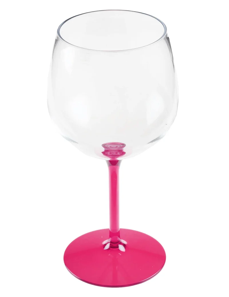 Kunststoff-Ballonglas für Cocktails in Fuchsia - 58,2 cl