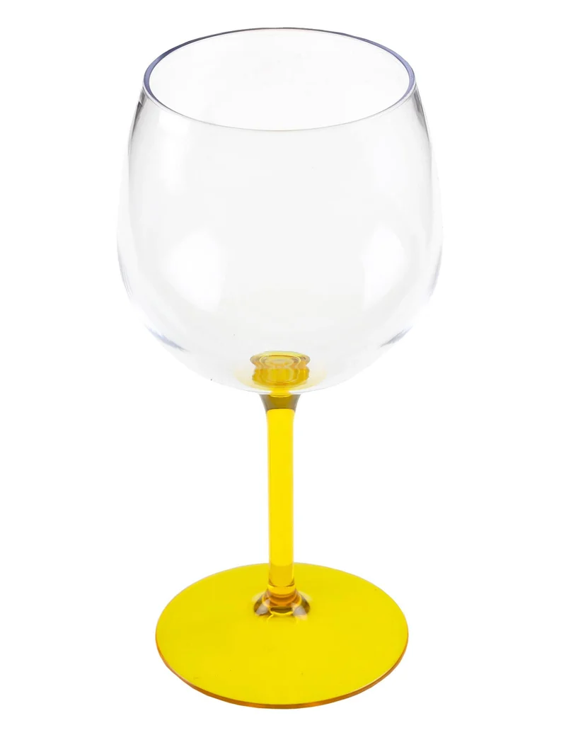 Gelbes Cocktailglas Kunststoff Ballonglas 58,2 cl