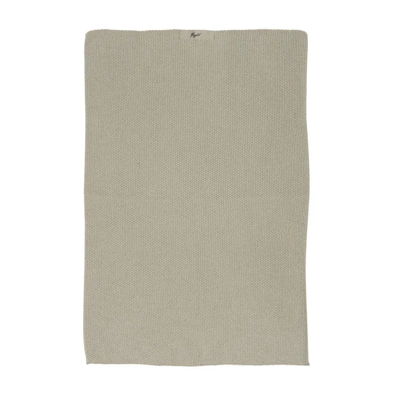 IB Laursen Handtuch Mynte beige gestrickt
