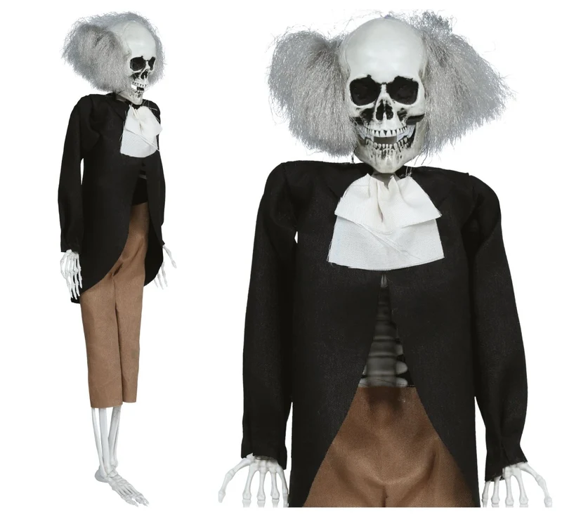 Halloween-Skelett-Kostüm, 40 cm