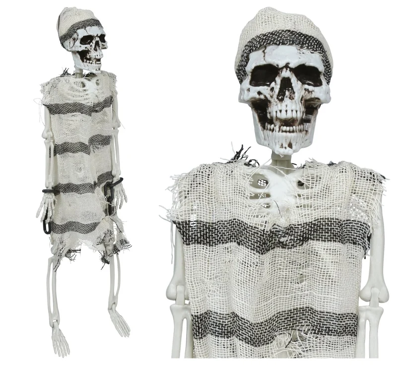 Halloween-Skelett-Gefangene, 46 cm