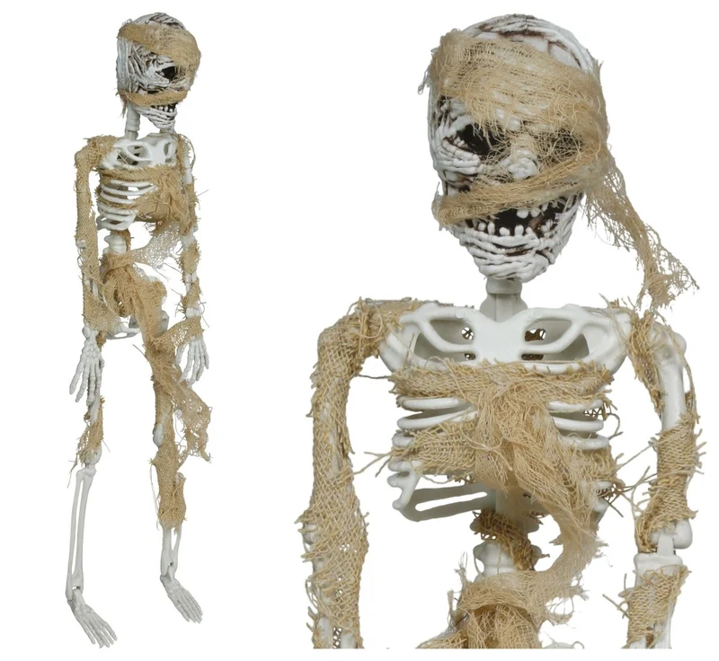 Halloween-Skelett-Mumie 45 cm