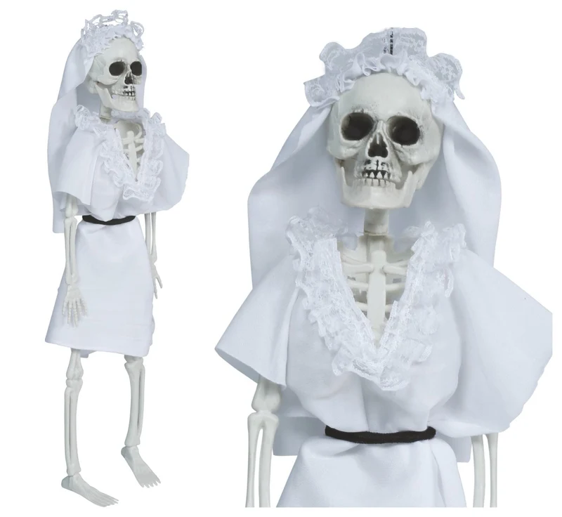 Halloween-Skelett-Bräutigam 40 cm