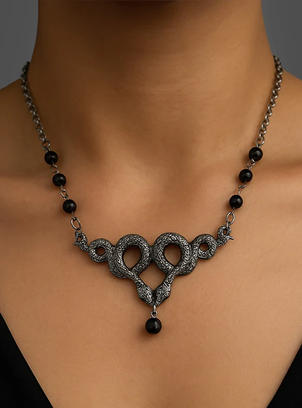 Schlangenkette silber