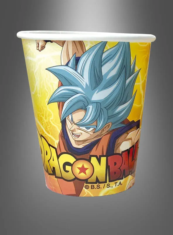Dragon Ball Pappbecher 250ml