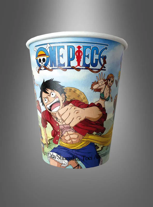 One Piece Pappbecher 250ml