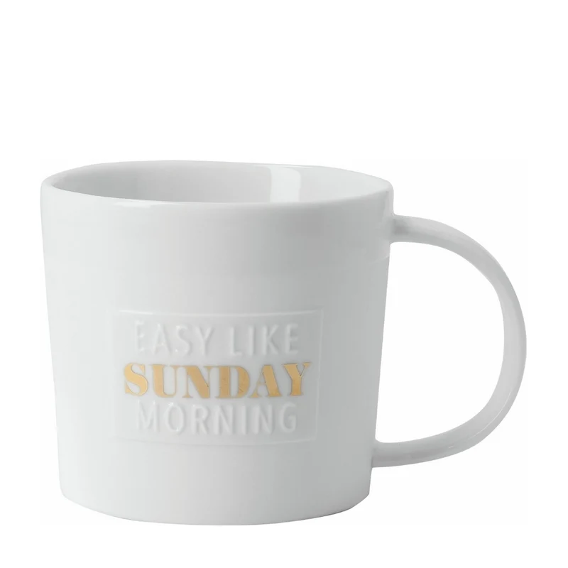 Räder Poesietasse Easy like sunday morning
