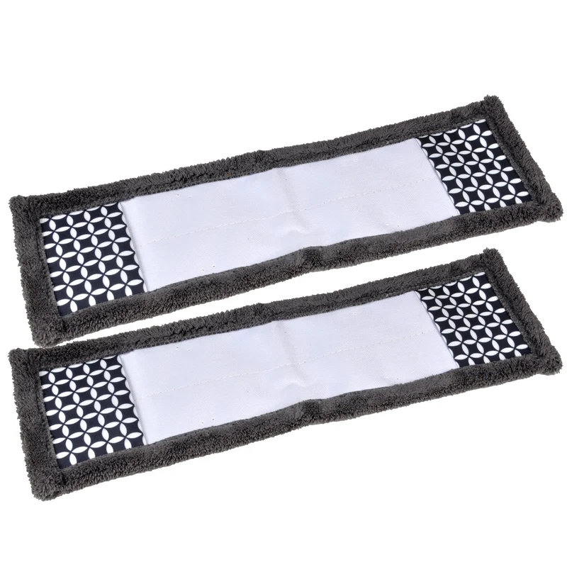 2er Set Mikrofasermopp, grau