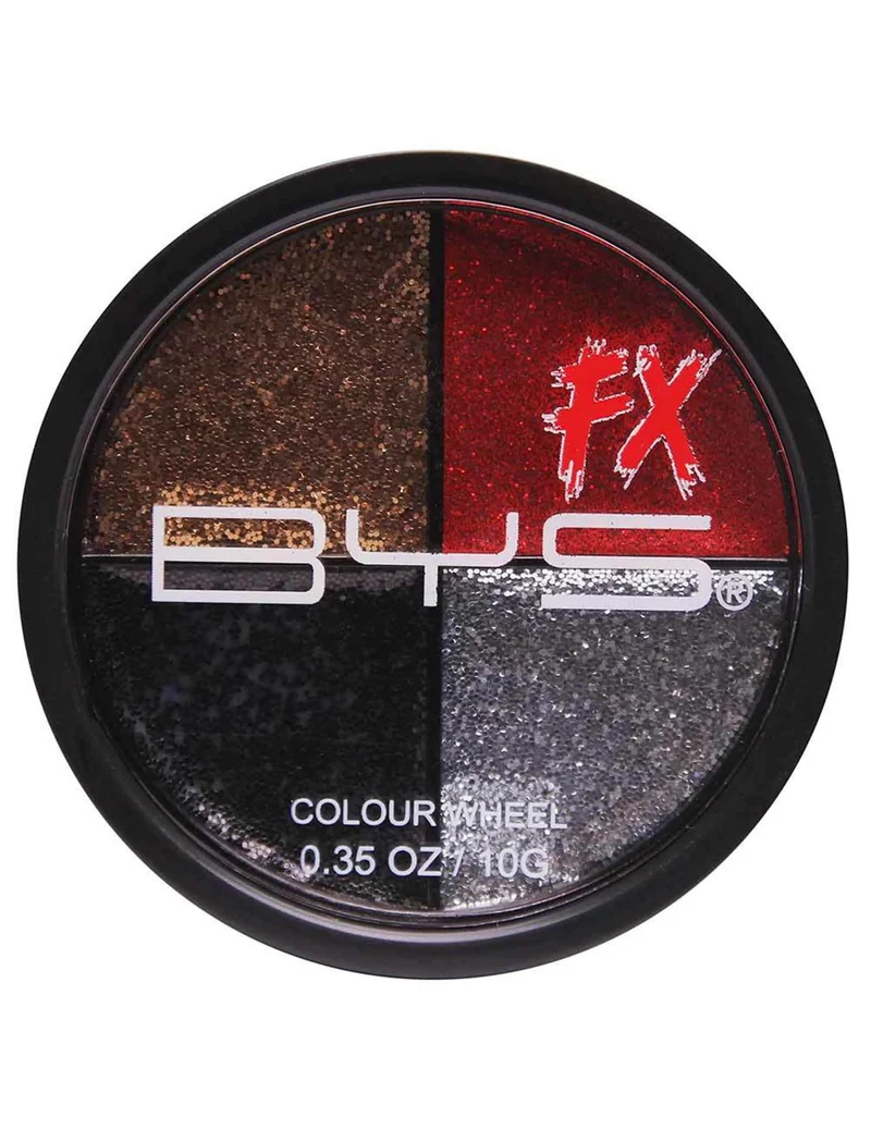 Palette mit 4 Glitzerfarben 10 g