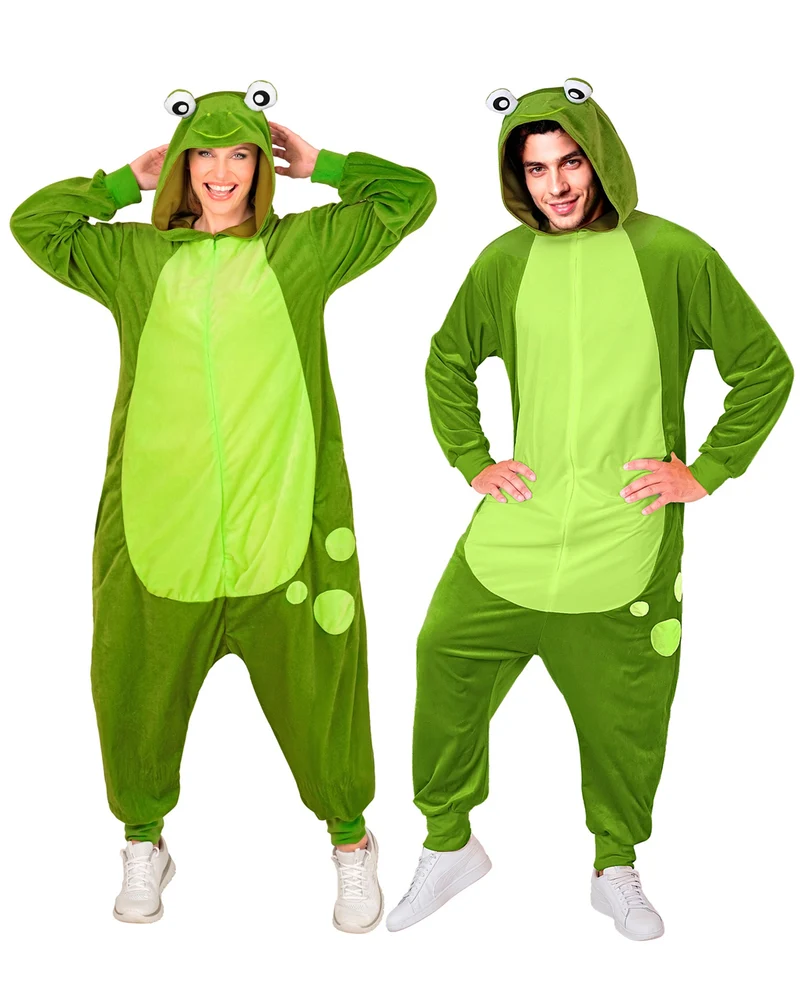 Frosch Plüschkostüm Onesie