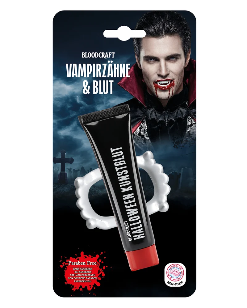 Vampirgebiss & Blut