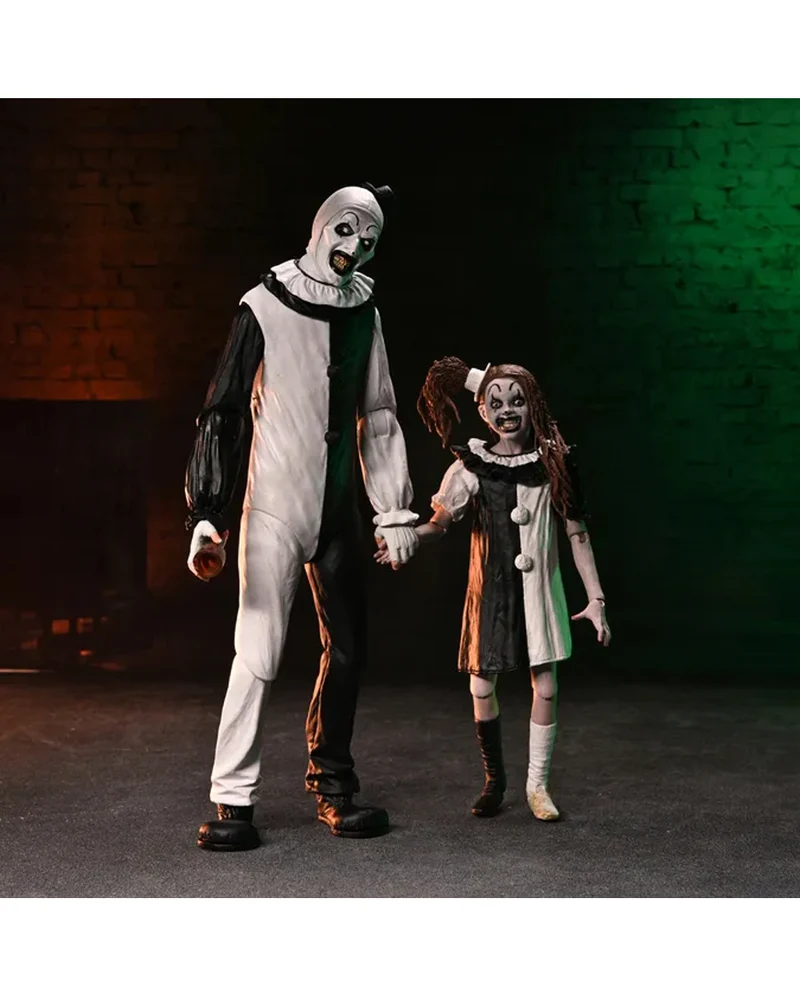Art The Clown & Little Pale Girl TERRIFIER 2 Actionfigur 17,5 cm