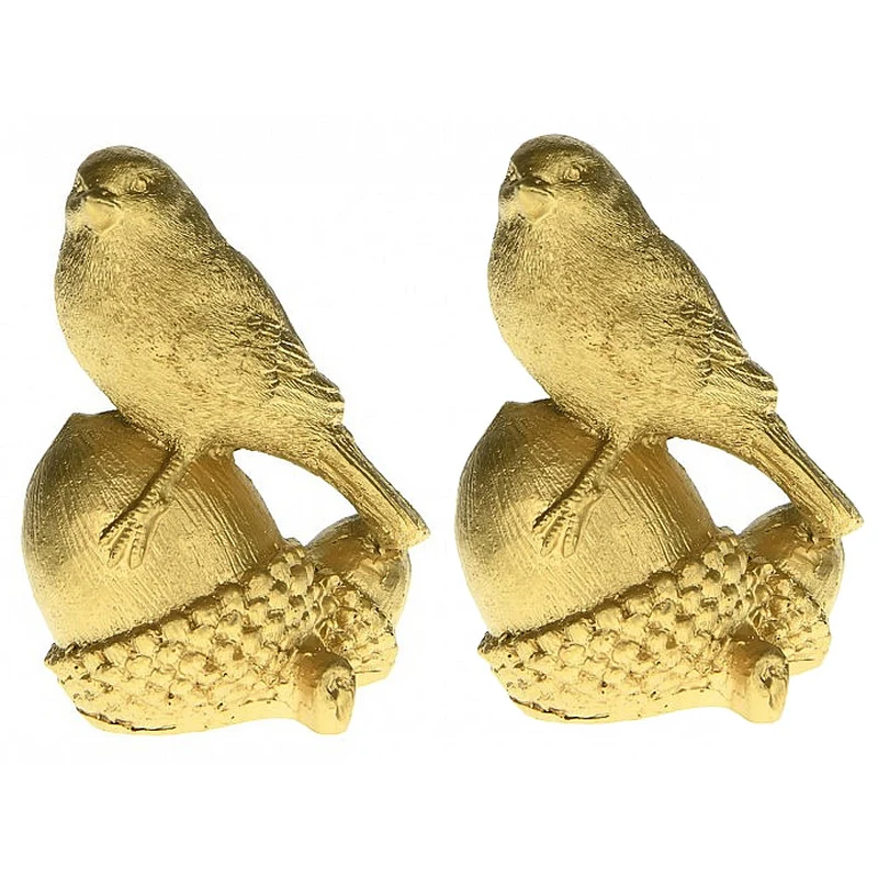 2er Set Dekovogel Gold Polyresin
