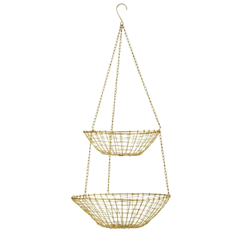 Hängekorb Antik Gold