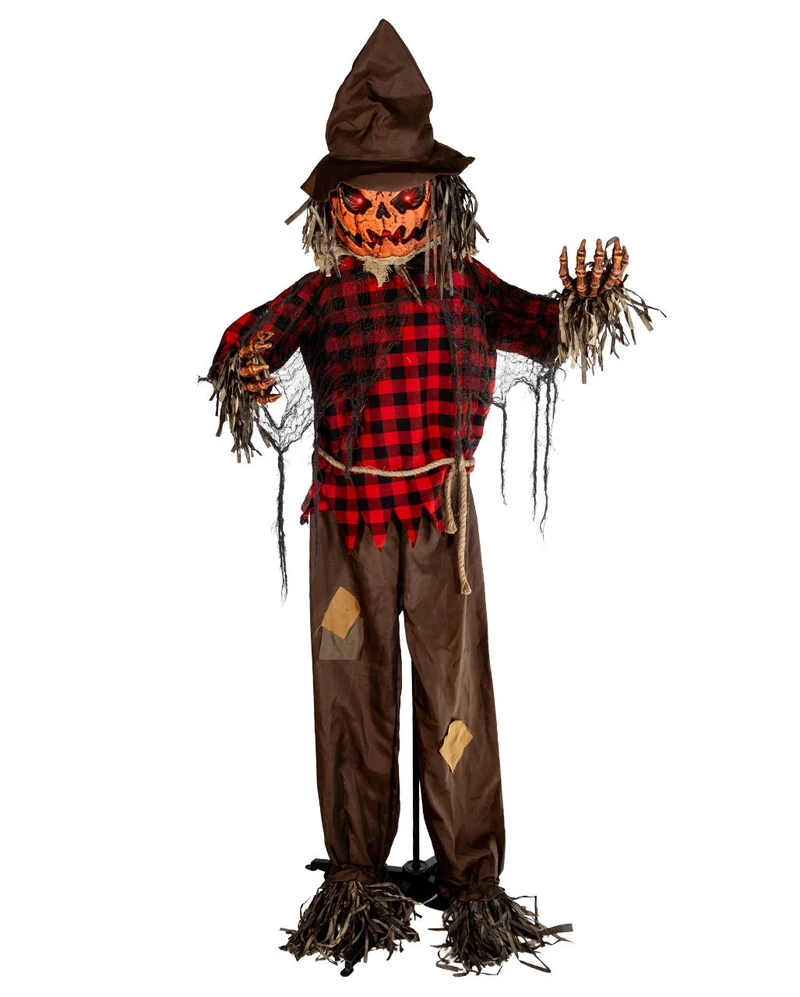 The Hollow Harvester Animatronic mit Kürbisgesicht 198cm