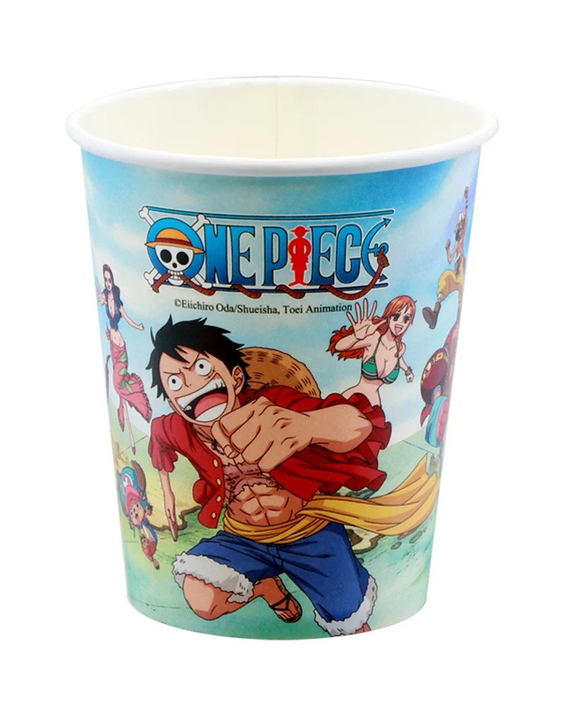 One Piece Pappbecher 8 St. 250ml
