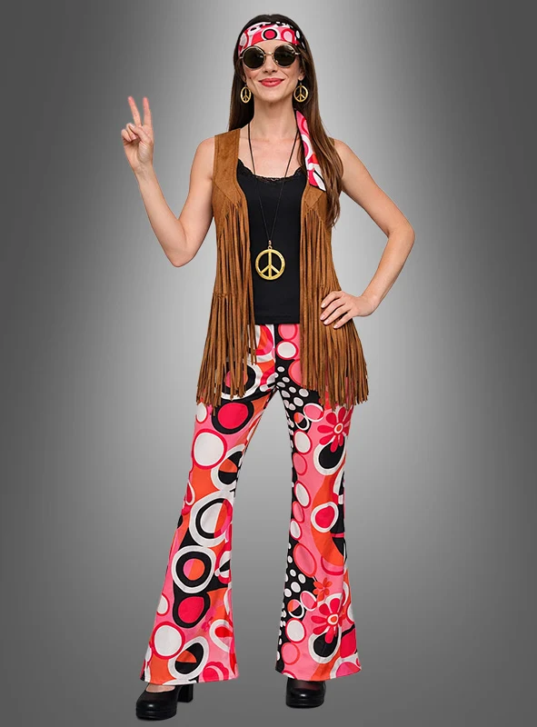 Hippie Kostüm 7-teilig Dream Circles