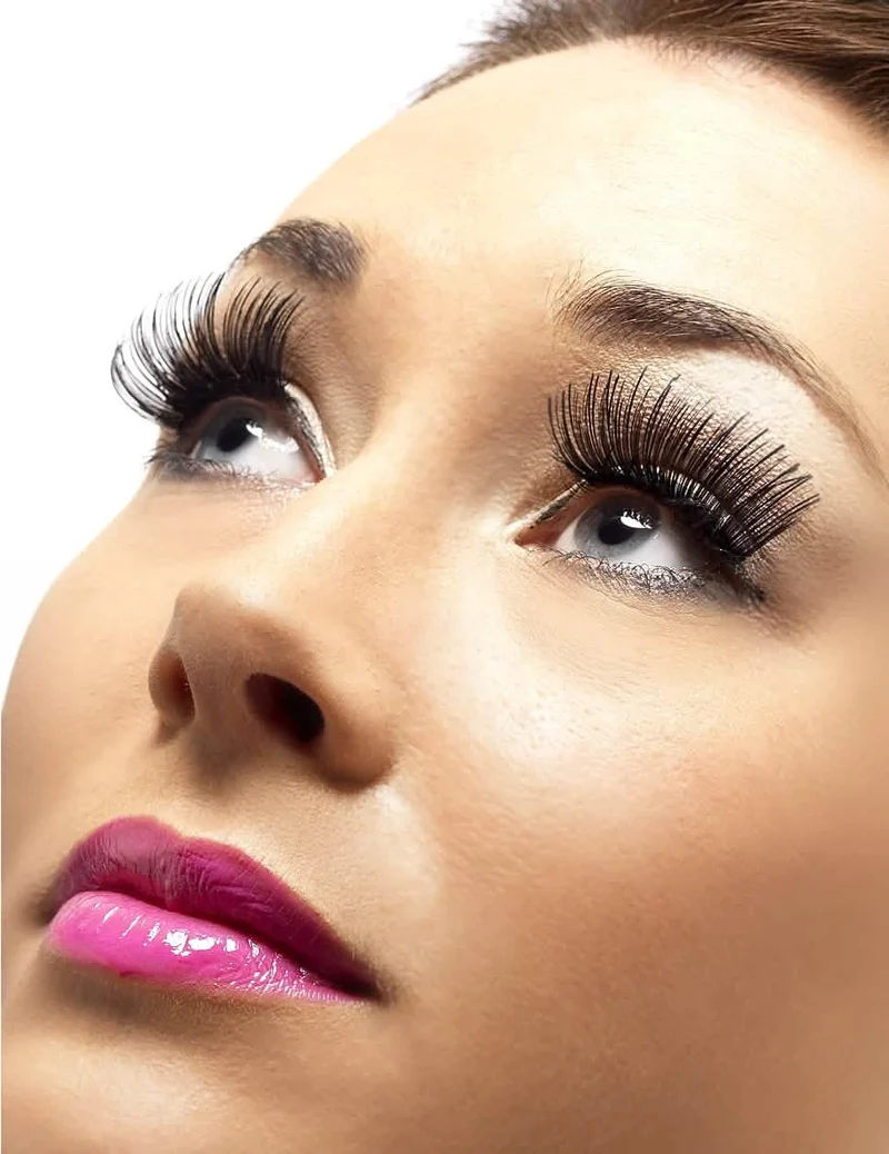 Wimpern schwarz für Erwachsene