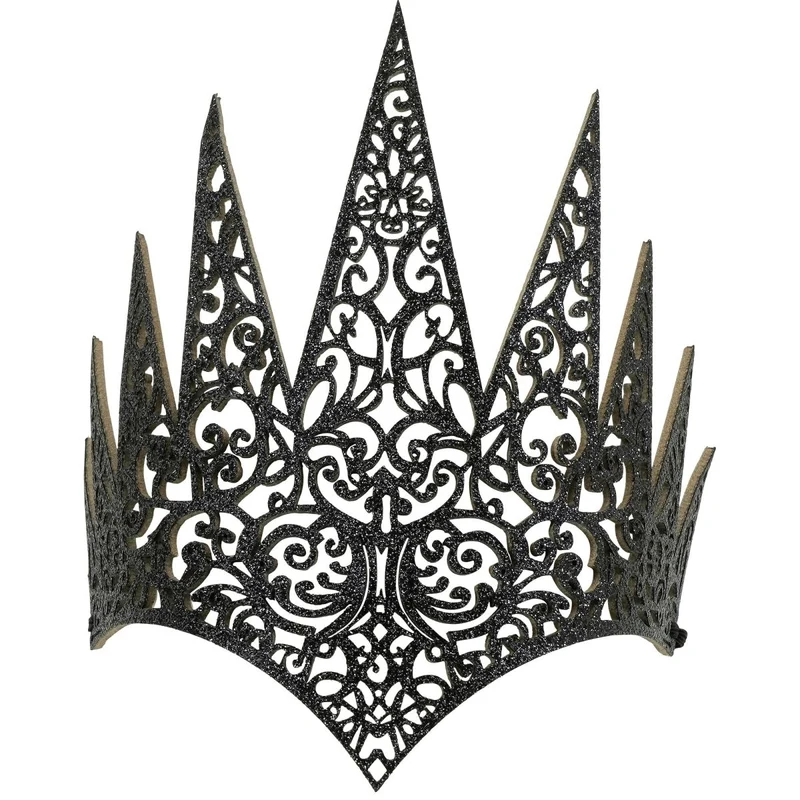 Halloween-Krone, schwarz