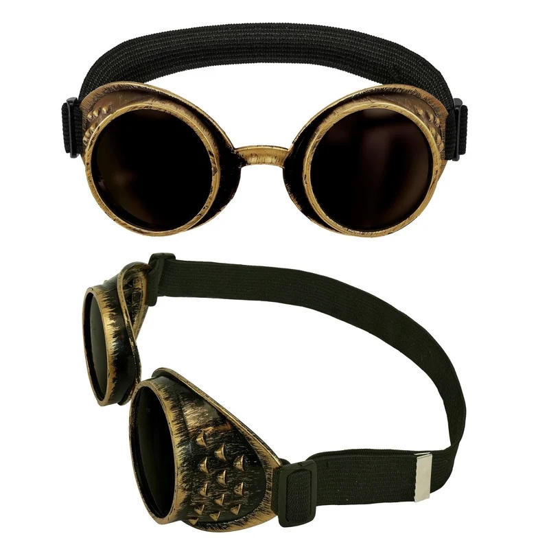 Halloween-Brille im Steampunk-Stil