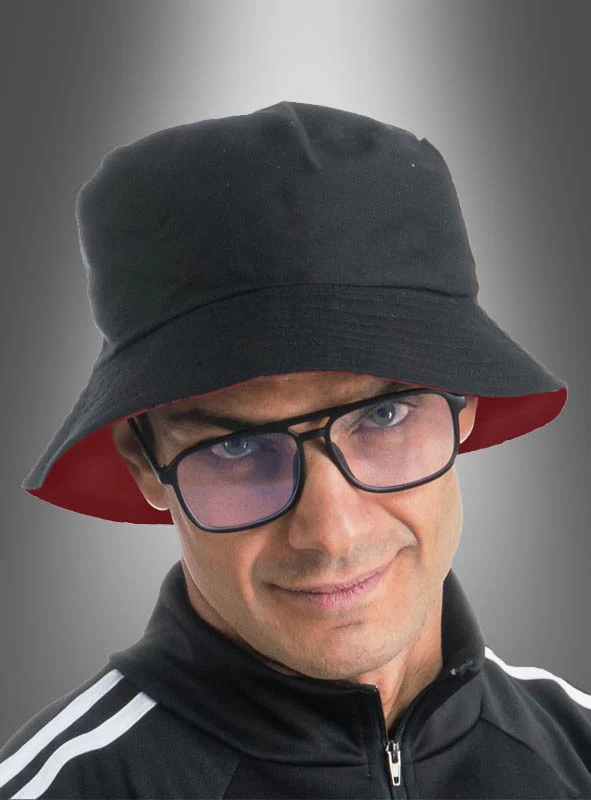 Wandelbarer 2 in 1 Eimerhut mit Brille