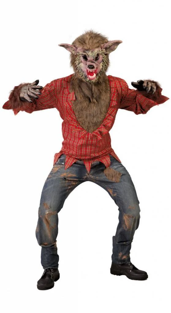 Weerwolf Kostuum Heren – Halloween | Gebaseerd op Roodkapje