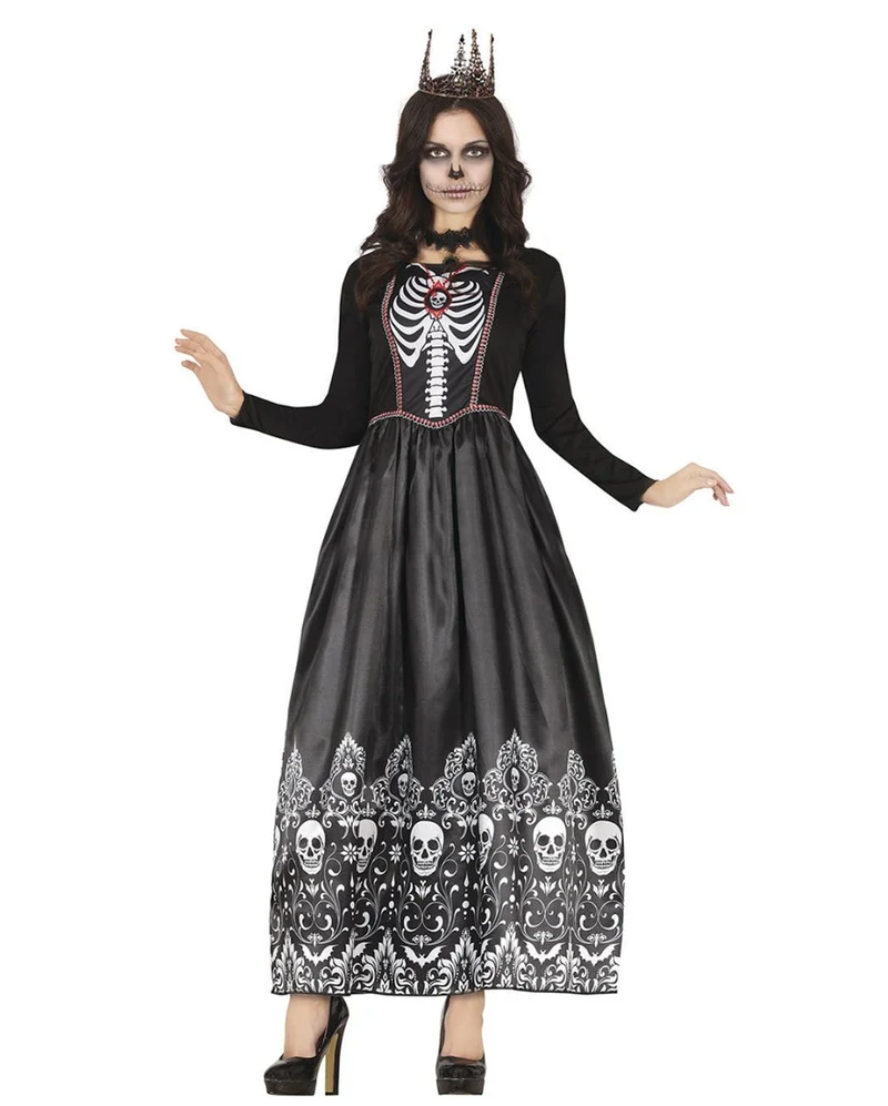 Royal Skeleton Princess Damenkostüm