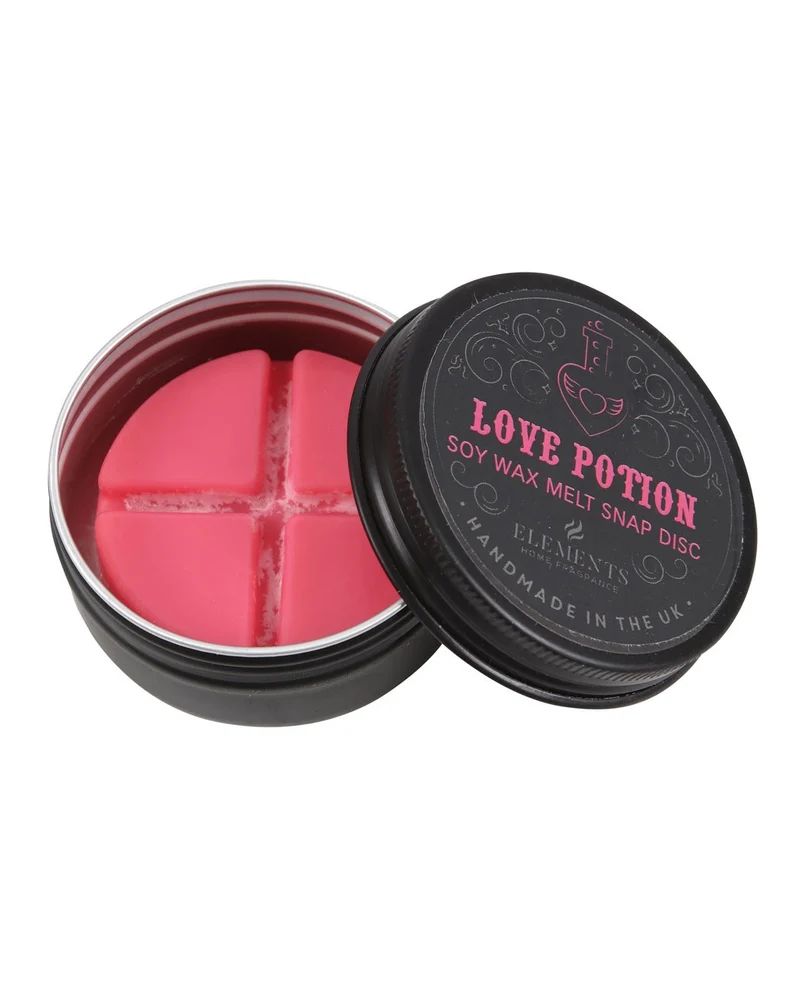 Love Potion Soja Duftwachs Snap Disc