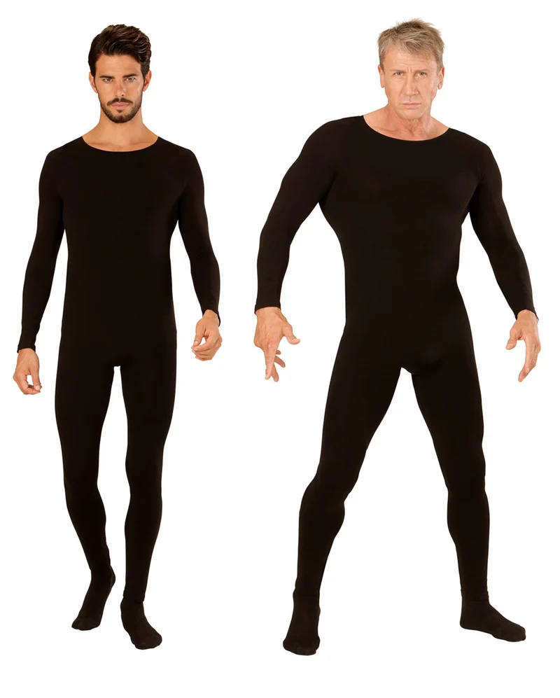 Schwarzer Herren Body Kostümzubehör