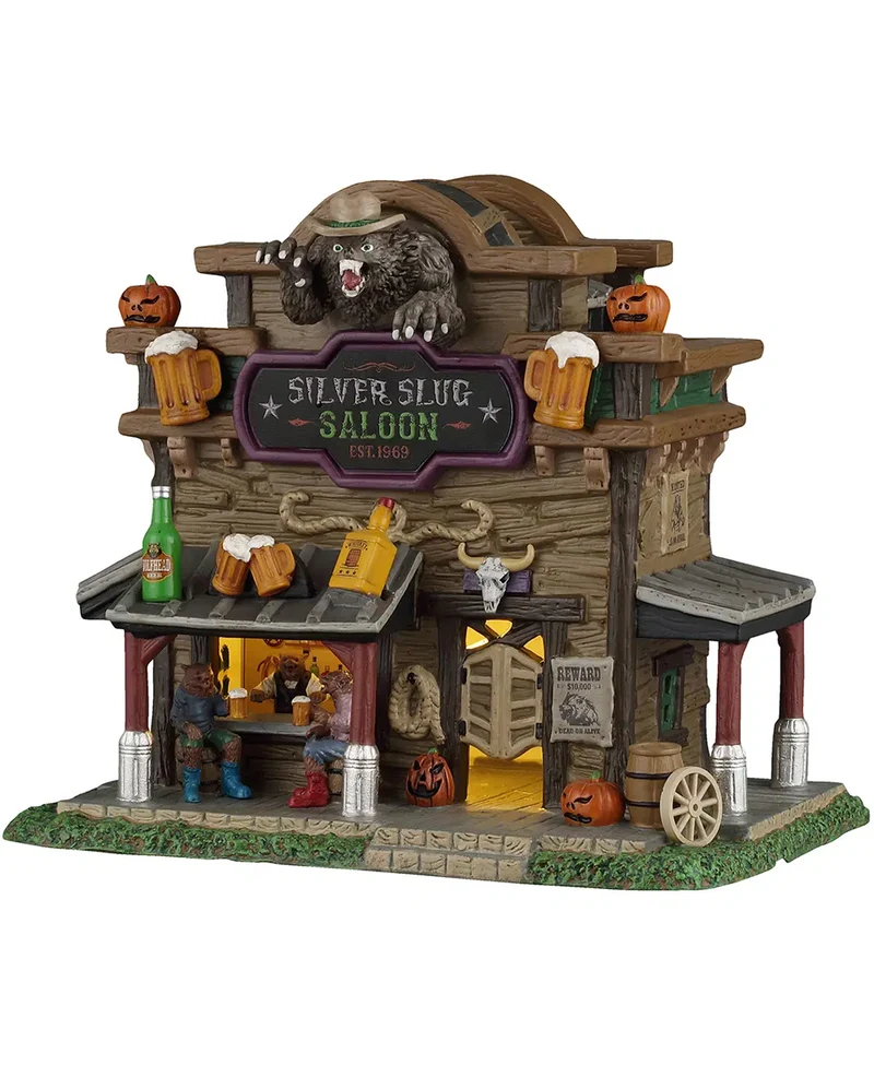 Lemax Spooky Town - Silver Slug Saloon