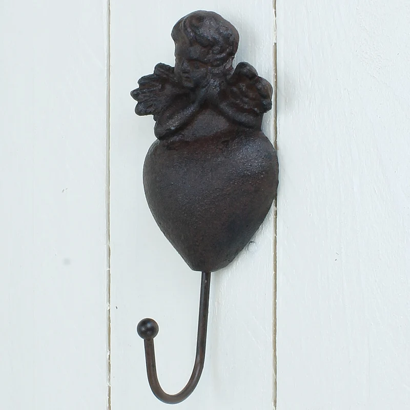Wandhaken Engel Herz
