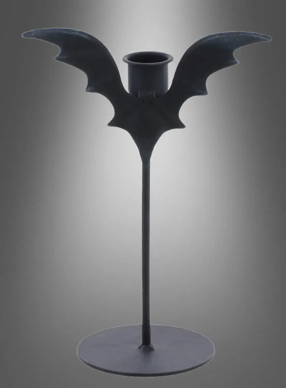 Fledermaus Kerzenständer Stabkerzen 14x20cm