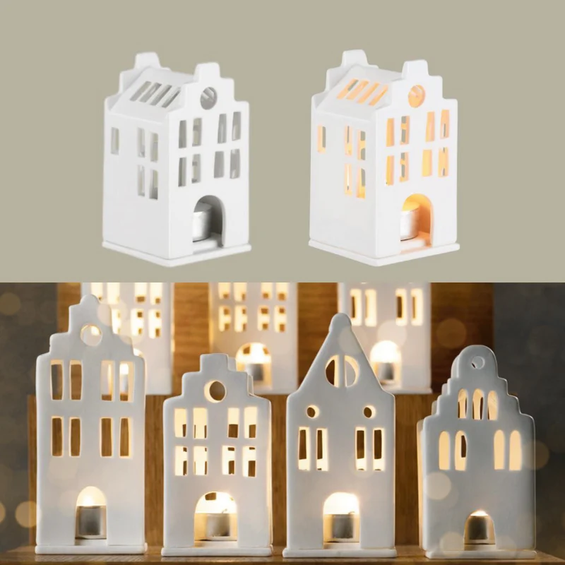 Räder ZUHAUSE Mini Lichthäuser Stadthaus