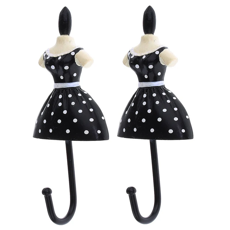 2er Set Wandhaken Schmuckhänger Rockabilly