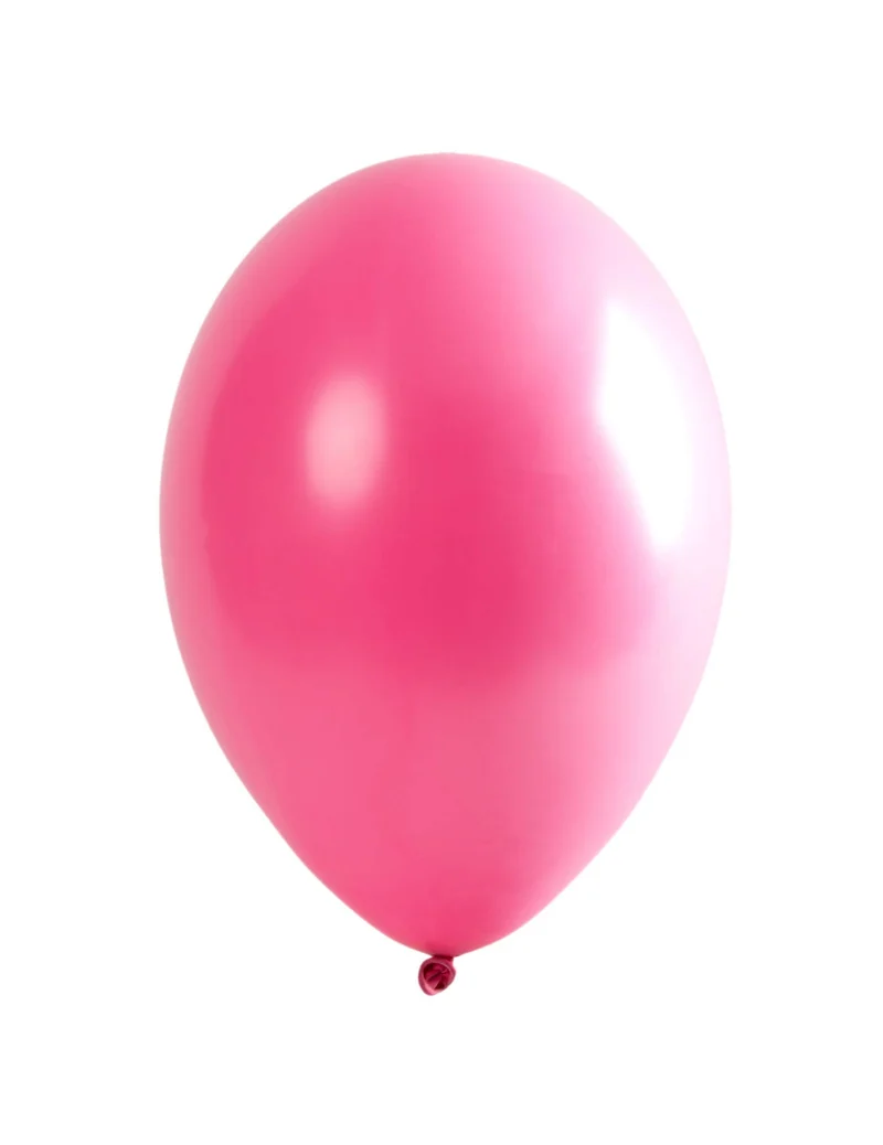 6 rosa Luftballons 30 cm
