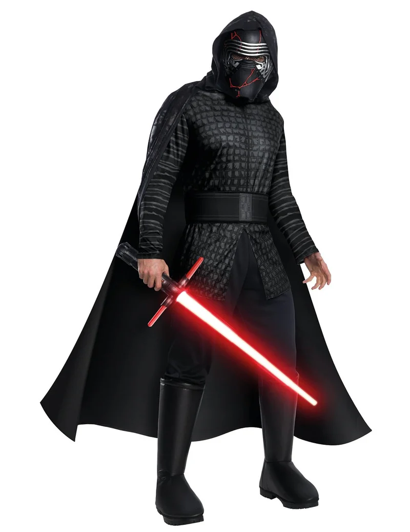 Kylo Ren™-Deluxe Kostüm Star Wars IX™-Verkleidung für Herren schwarz